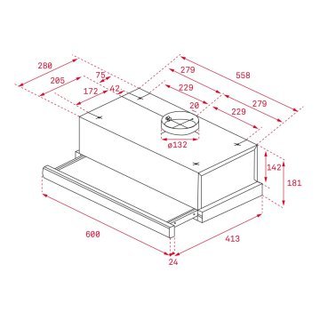 TEKA TL 6310 SÜRGÜLÜ ASPİRATÖR TL 6310