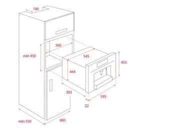 TEKA KAPSÜLLÜ ANKASTRE KAHVE MAKİNASI  CLC 835 MC BK-SS