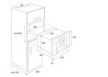 TEKA KAPSÜLLÜ ANKASTRE KAHVE MAKİNASI  CLC 835 MC BK-SS