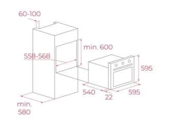 TEKA HAK 627 R AT COUNTRY ANTRASİT FIRIN