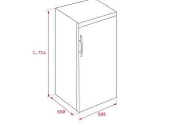 TEKA RSF 43250 SS EU DERİN DONDURUCU