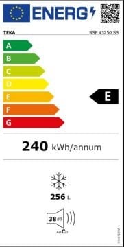 TEKA RSF 43250 SS EU DERİN DONDURUCU