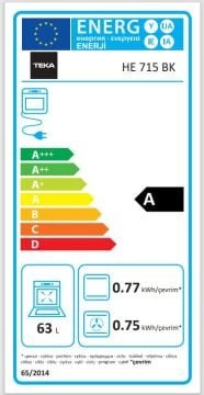 TEKA HE 715 BK ANKASTRE FIRIN