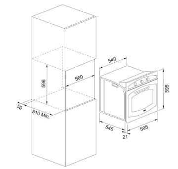 FRANKE  FCO 86 H FIRIN