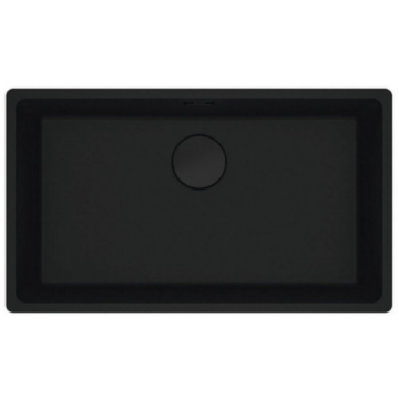 FRANKE MARİS MRG 110-72 MATT BLACK TEZGAH ALTI GRANİT EVİYE