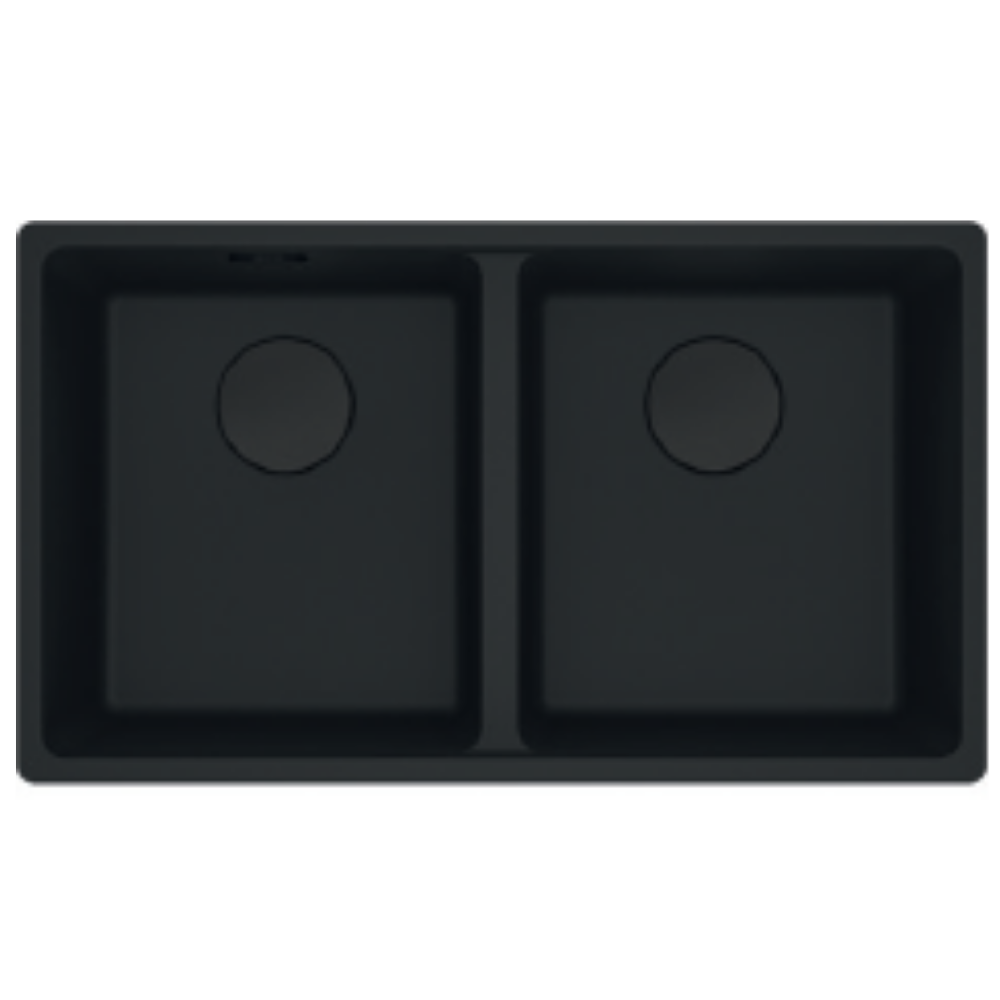 FRANKE MARİS MRG 120-35-35 MATT BLACK TEZGAH ALTI GRANİT EVİYE