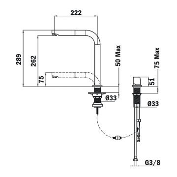 TEKA AUK 983 PENCERE ÖNÜ BATARYASI AUK 983