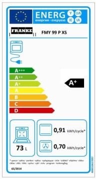 FRANKE FMY 99 P XS BLACK+INOX FRAME MYTHOS TFT PYROLYTİC ANKASTRE FIRIN