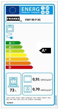 FRANKE FMY 99 P XS BLACK+INOX FRAME MYTHOS TFT PYROLYTİC ANKASTRE FIRIN