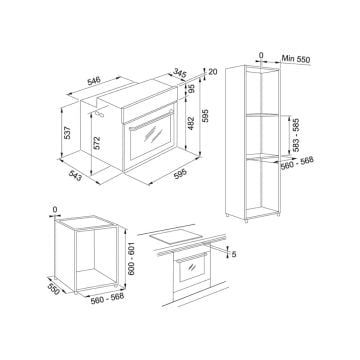 FRANKE FMY 99 P XS BLACK+INOX FRAME MYTHOS TFT PYROLYTİC ANKASTRE FIRIN