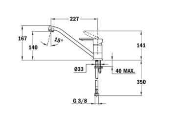TEKA MF 2 MUTFAK BATARYASI