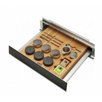 FRANKE MYTHOS FMY 14 CMD XS BLACK+INOX FRAME KAHVE MAKİNESİ AKSESUAR ÇEKMECESİ