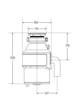 TEKA TR 23.1 ÇÖP ÖĞÜTÜCÜSÜ