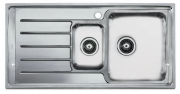 TEKA VITAE 60 B PASLANMAZ SOL DAMLALIKLI ÇELİK EVİYE DEKORLU