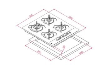 TEKA  GBC 64002 KBC WH OCAK