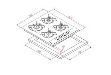 TEKA  GBC 64002 KBC WH OCAK