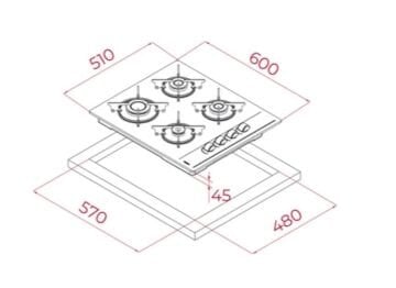 TEKA GBE 64002 KBC BK OCAK