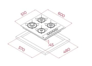 TEKA GBE 64002 KBC BK OCAK