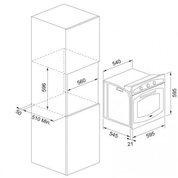 FRANKE COUNTRY 65 FCO 86 H MB MATT BLACK ANKASTRE RUSTİK FIRIN