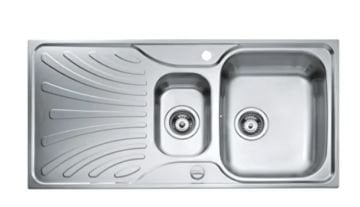 TEKA NERISSA 60 B PASLANMAZ ÇELİK EVİYE SOL DEKORLU