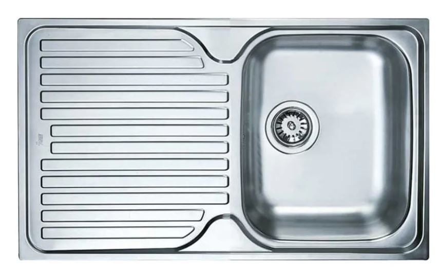 TEKA PRINCESS 50 B PASLANMAZ ÇELİK EVİYE SAĞ DEKORLU