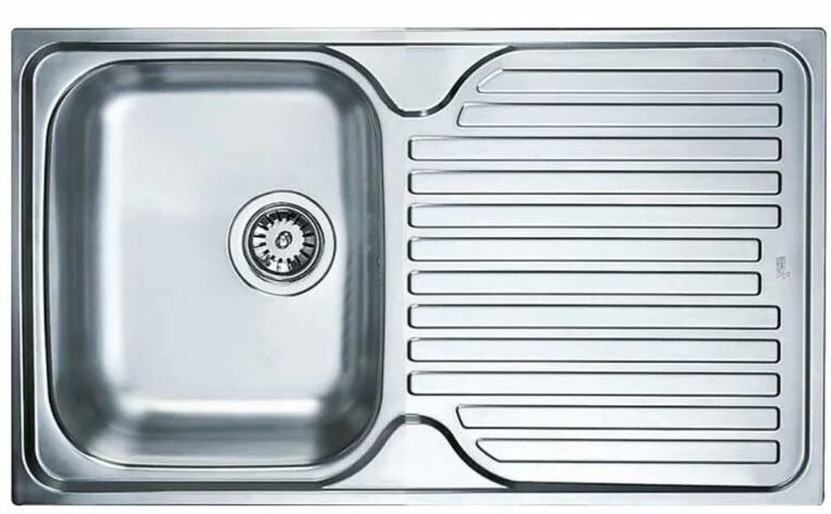 TEKA PRINCESS 50 B PASLANMAZ ÇELİK EVİYE SAĞ DEKORLU