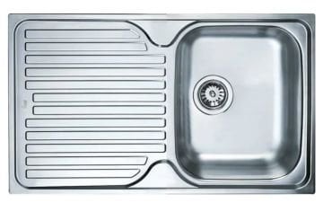 TEKA PRINCESS 50 B PASLANMAZ ÇELİK EVİYE SOL DEKORLU