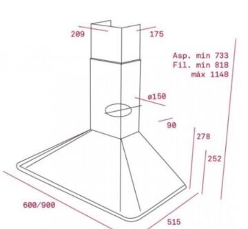 TEKA DBT 60 BLACK DAVLUMBAZ