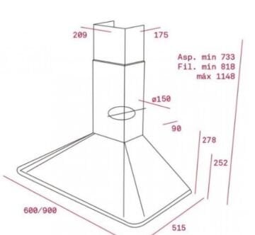 TEKA DBT 60 BLACK DAVLUMBAZ