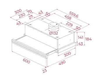 TEKA  CNL 6400.2 BK SÜRGÜLÜ ASPİRATÖR
