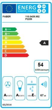 FRANKE FABER EV8+X A120 IN-NOVA PREMİUM PASLANMAZ ÇELİK 120 CM ASPİRATÖR