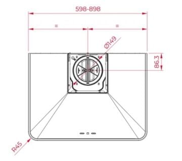 TEKA  DOS 60.2 VN DAVLUMBAZ
