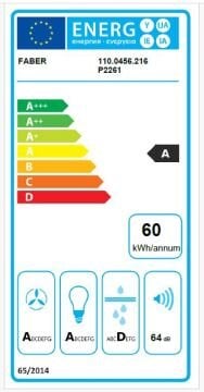 FRANKE FABER EV8+WH MATT A52 IN-LIGHT 52 CM MAT BEYAZ ASPİRATÖR