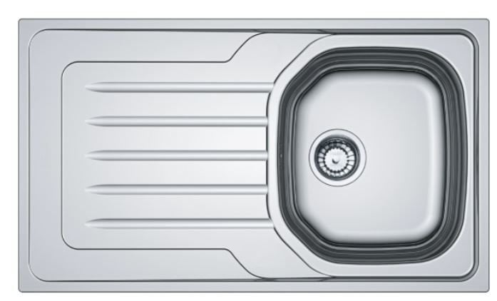 FRANKE OLL 611 SOL DEKORLU EVİYE