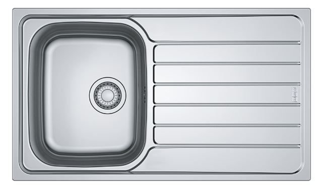 FRANKE OLL 611 SAĞ DEKORLU EVİYE