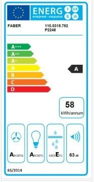 TEŞHİRDEN FRANKE FABER  HEAVEN 2.0 EV8+X 90  PASLANMAZ ÇELİK TAVAN TİPİ DAVLUMBAZ 90 CM