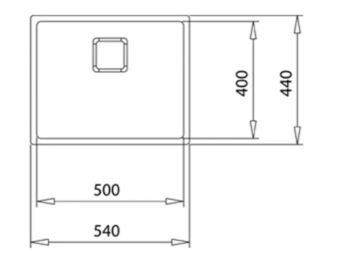 TEKA  FLEXLINEA RS15 50.40 BRASS EVİYE