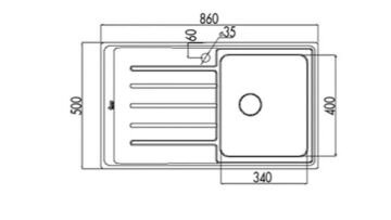 TEKA  VITAE 45 B 1B 1D SAĞ EVİYE