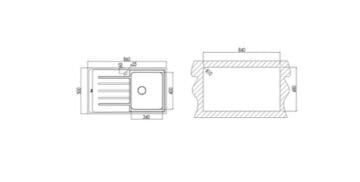 TEKA VITAE 45 B 1B 1D SOL EVİYE