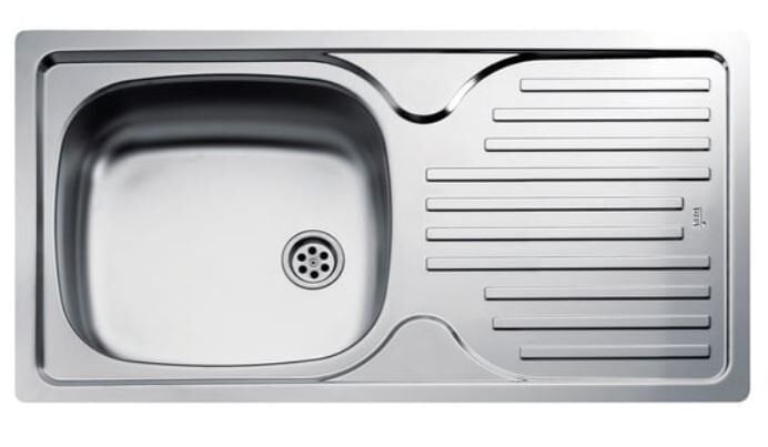 TEKA NFANT 45 PASLANMAZ SAĞ DAMLALIKLI  ÇELİK EVİYE