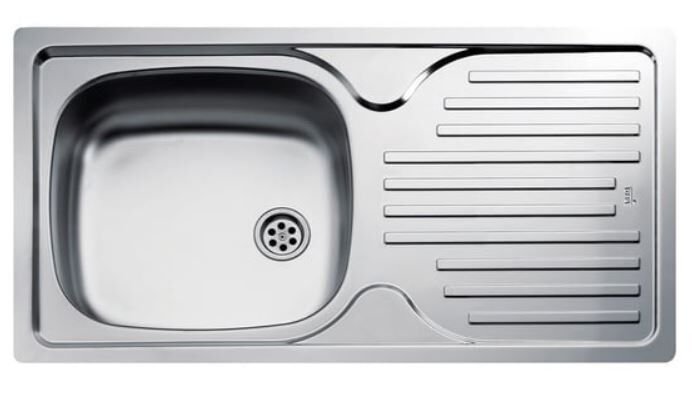 TEKA NFANT 45 PASLANMAZ SAĞ DAMLALIKLI  ÇELİK EVİYE