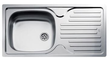 TEKA NFANT 45 PASLANMAZ SAĞ DAMLALIKLI  ÇELİK EVİYE