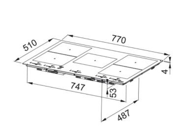 FRANKE  FMY 805 I F KL BK İNDİKSİYONLU OCAK