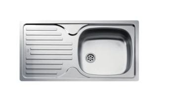 TEKA INFANT 45 PASLANMAZ ÇELİK EVİYE DEKORLU SAĞ