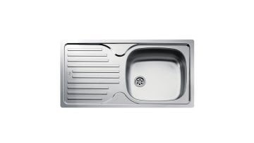 TEKA INFANT 45 PASLANMAZ ÇELİK EVİYE DEKORLU SOL