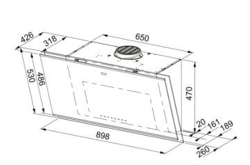 FRANKE  FMY PRO 907 FM BK/IX KL DAVLUMBAZ