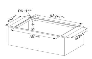 FRANKE FMA 8381 R HI DAVLUMBAZ ENTEGRELİ OCAK