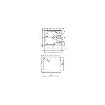TEKA CLASSIC 1B ½ D 580.500 SAĞ DAMLALIKLI  PASLANMAZ ÇELİK EVİYE