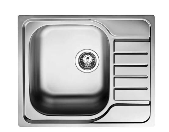 TEKA CLASSIC 1B ½ D 580.500 SAĞ DAMLALIKLI  PASLANMAZ ÇELİK EVİYE