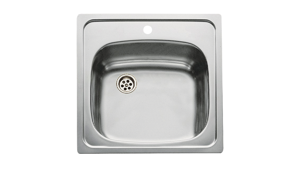 TEKA E50 1B (46,5 X 46,5) PASLANMAZ ÇELİK EVİYE